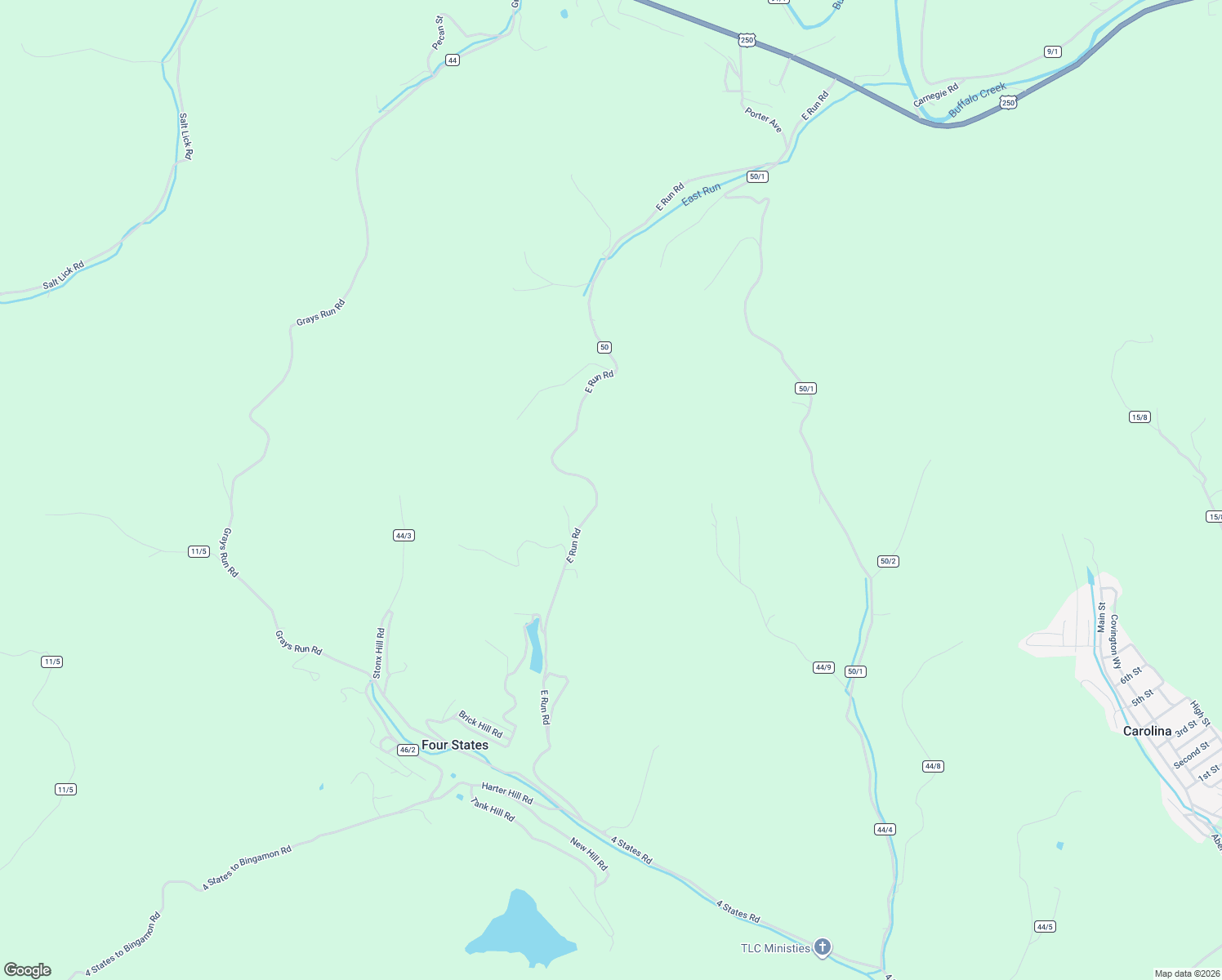 map of restaurants, bars, coffee shops, grocery stores, and more near 727 East Run Road in Farmington