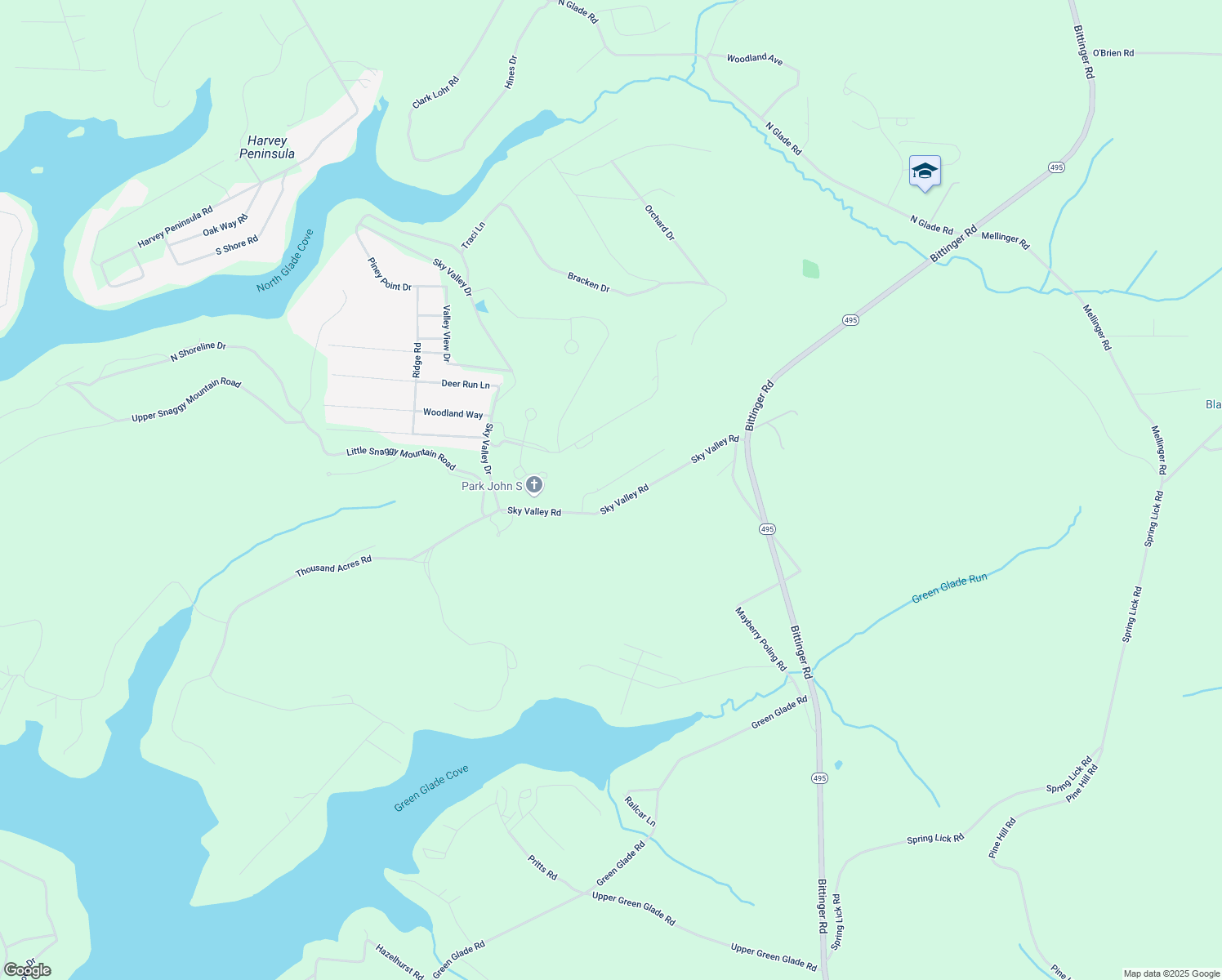 map of restaurants, bars, coffee shops, grocery stores, and more near 118 Sears Lane in Swanton