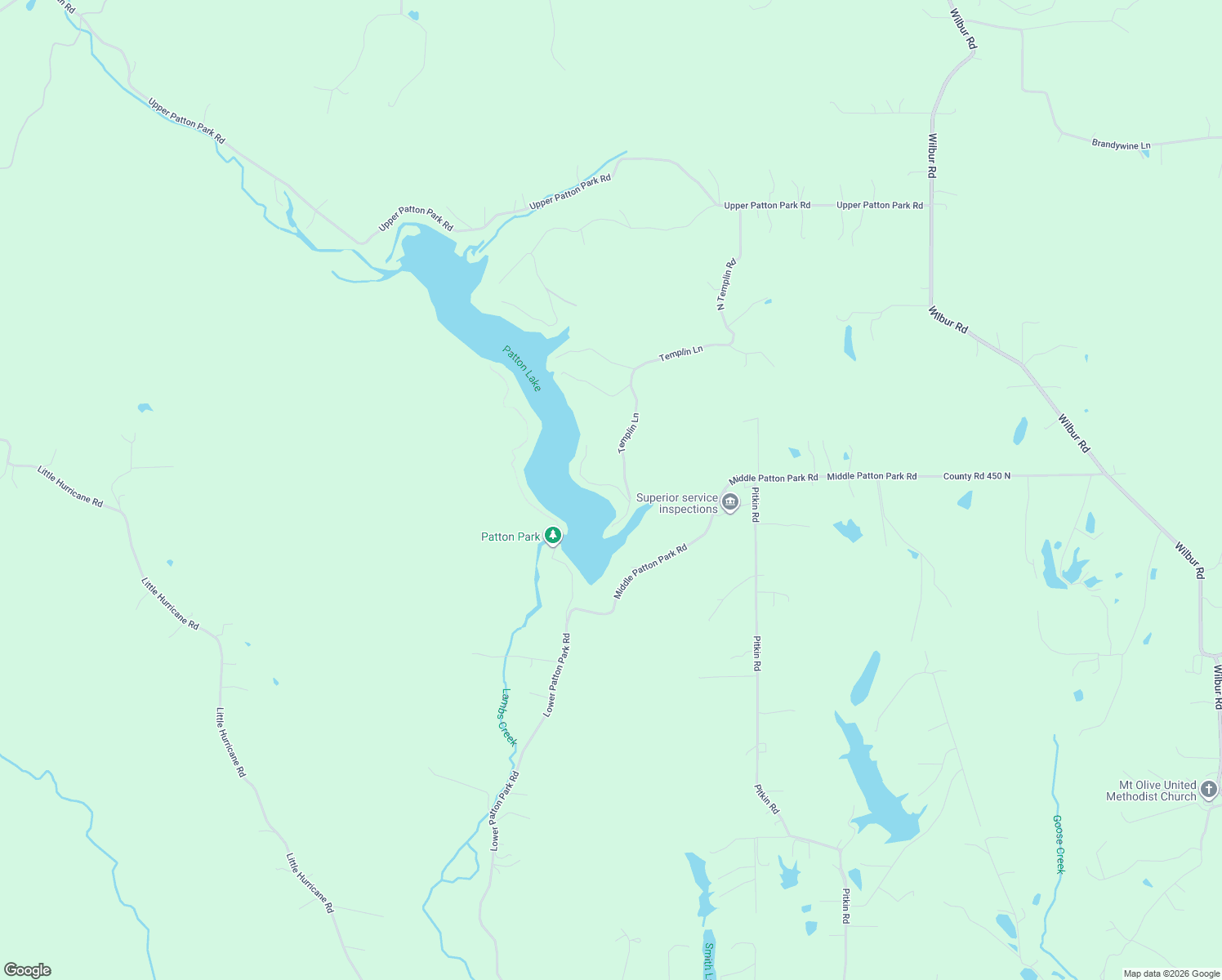 map of restaurants, bars, coffee shops, grocery stores, and more near 4484 North Templin Road in Martinsville