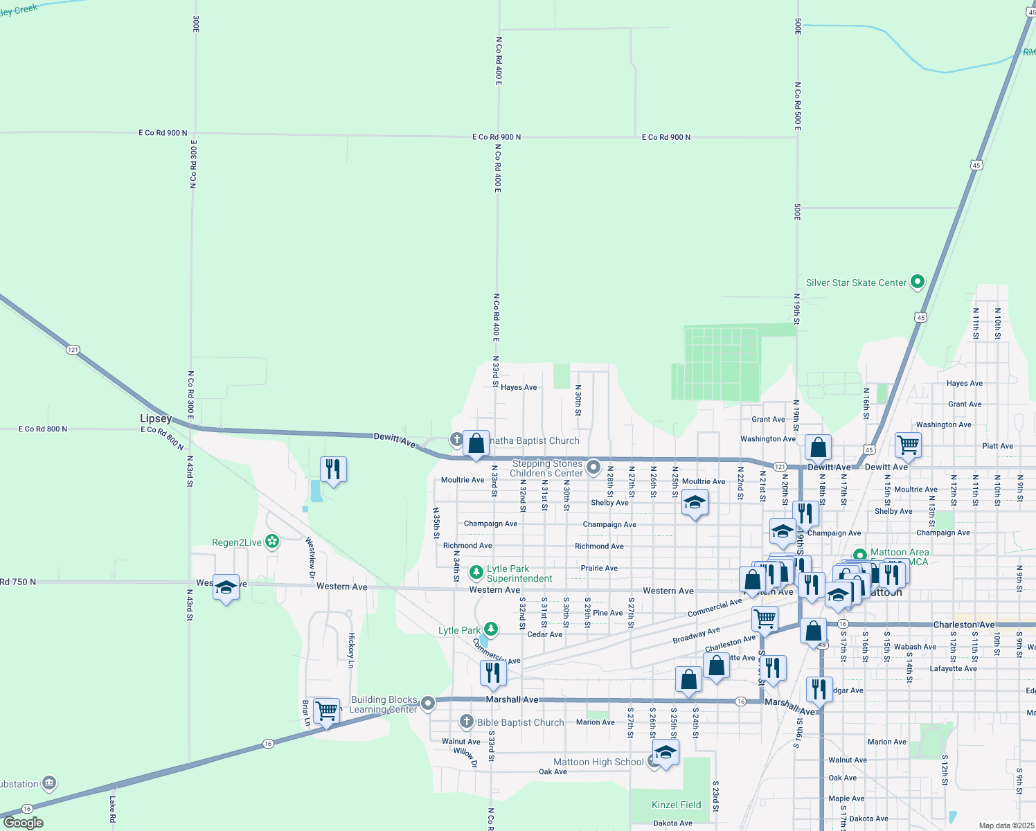 905 North 32nd Street, Mattoon IL Walk Score