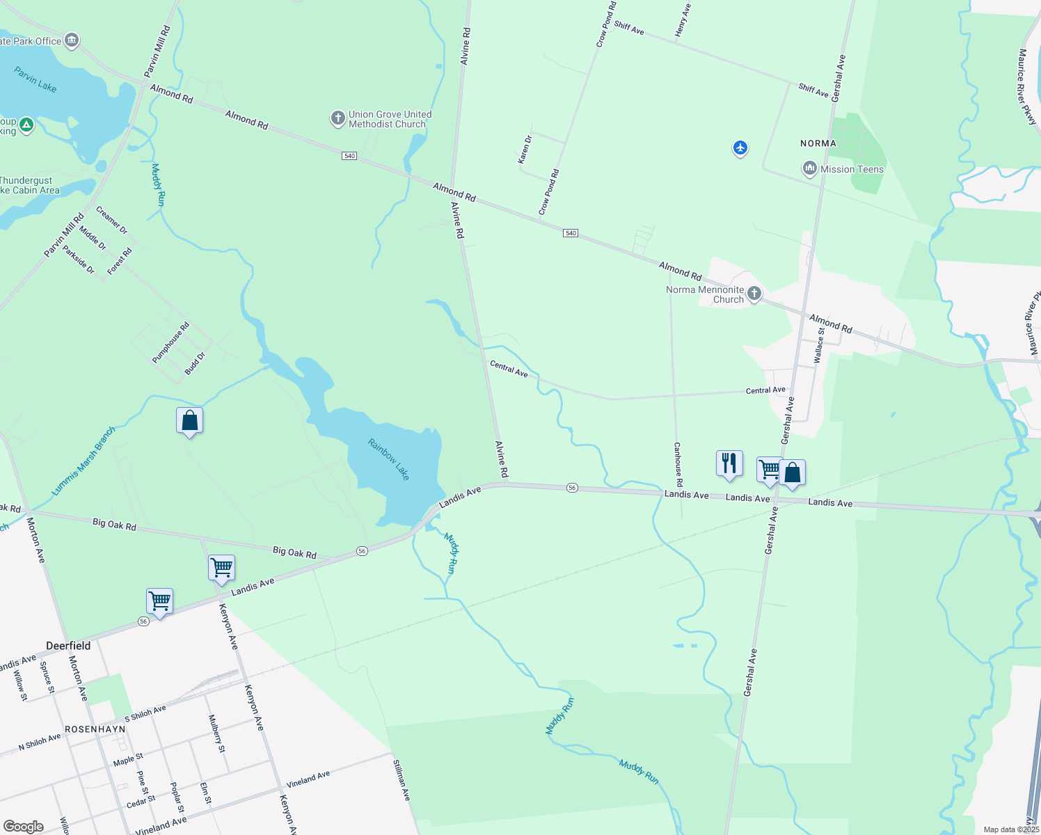1132 Alvine Road, Pittsgrove Township NJ Walk Score