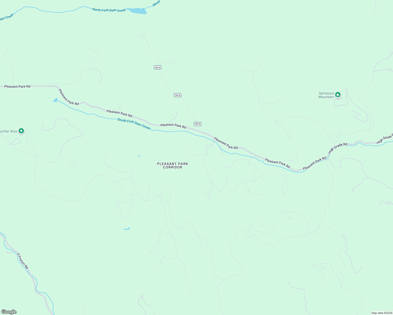 map of restaurants, bars, coffee shops, grocery stores, and more near 20124 Silver Ranch Road in Conifer