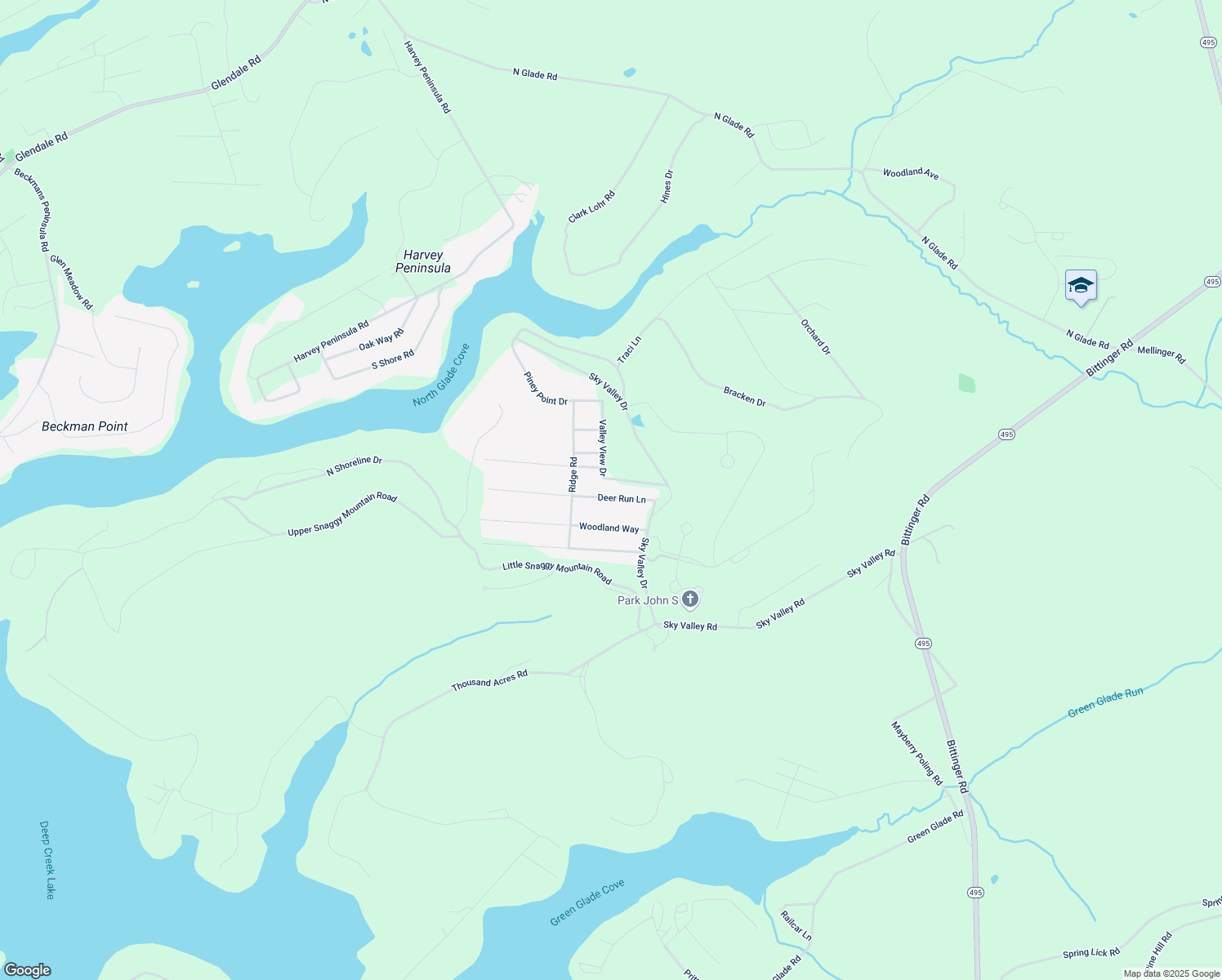 map of restaurants, bars, coffee shops, grocery stores, and more near 110 Deer Run Lane in Swanton