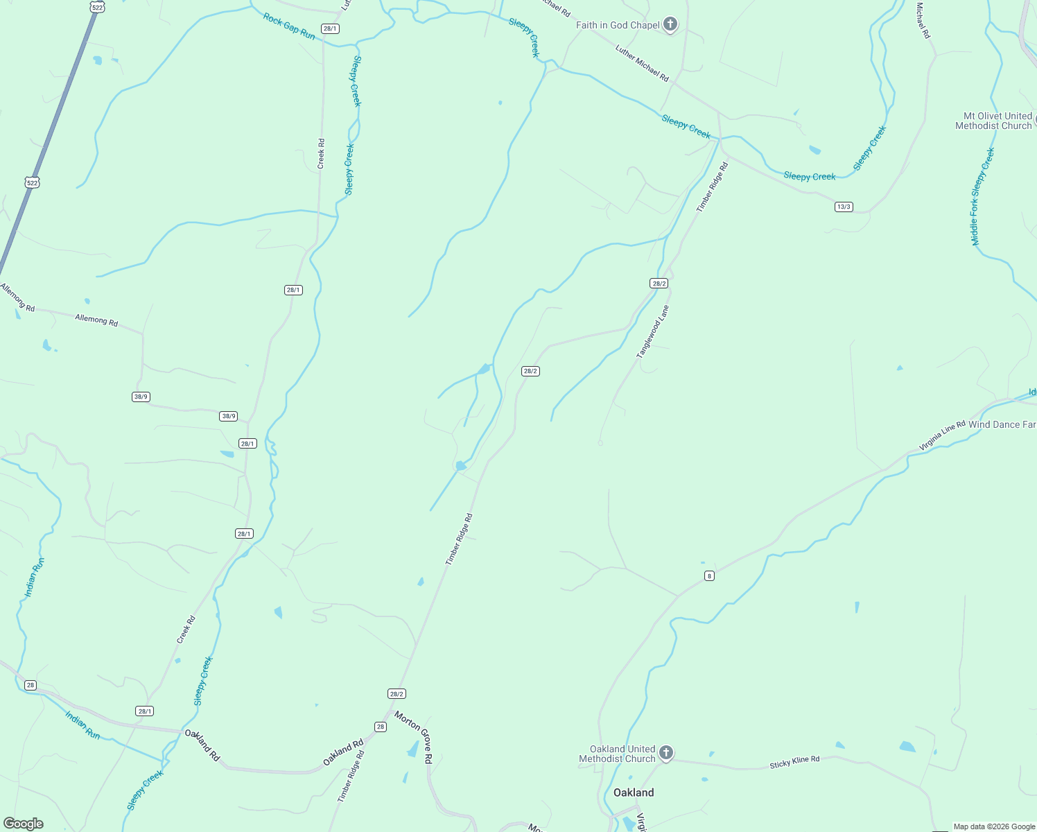 map of restaurants, bars, coffee shops, grocery stores, and more near 1145 Timber Ridge Road in Berkeley Springs