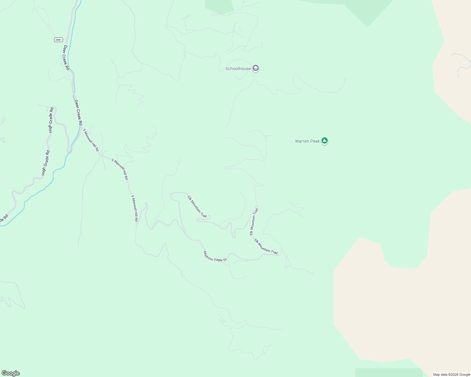 map of restaurants, bars, coffee shops, grocery stores, and more near Flat Top Trail in Littleton