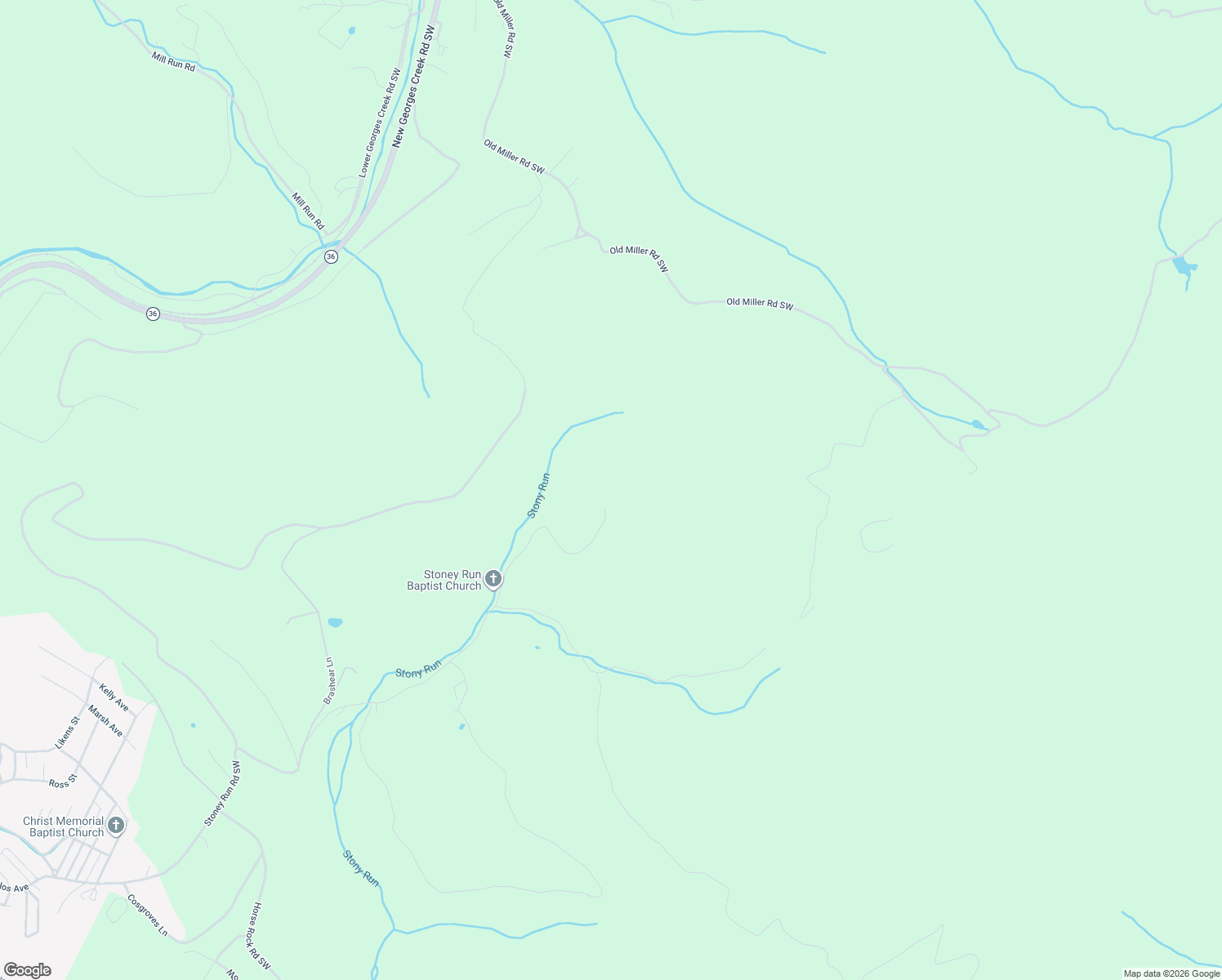 map of restaurants, bars, coffee shops, grocery stores, and more near 21307 Long Mountain Road Southwest in Westernport