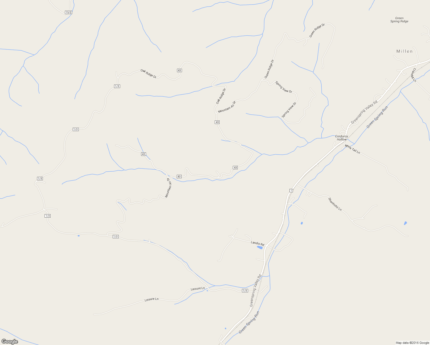 map of restaurants, bars, coffee shops, grocery stores, and more near 1629 Mountain Air Drive in Green Spring