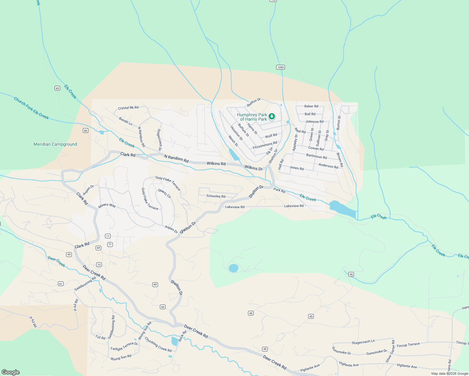 map of restaurants, bars, coffee shops, grocery stores, and more near 311 McDougal Road in Bailey