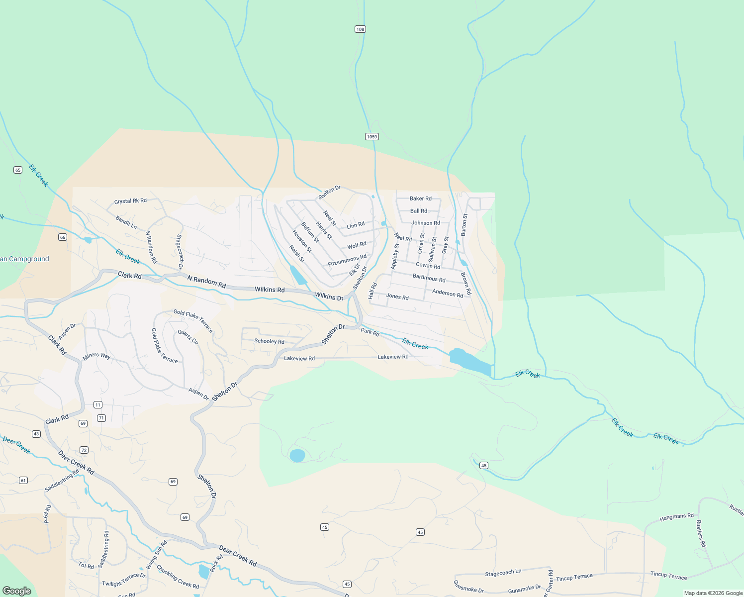 map of restaurants, bars, coffee shops, grocery stores, and more near 226 Hall Road in Bailey