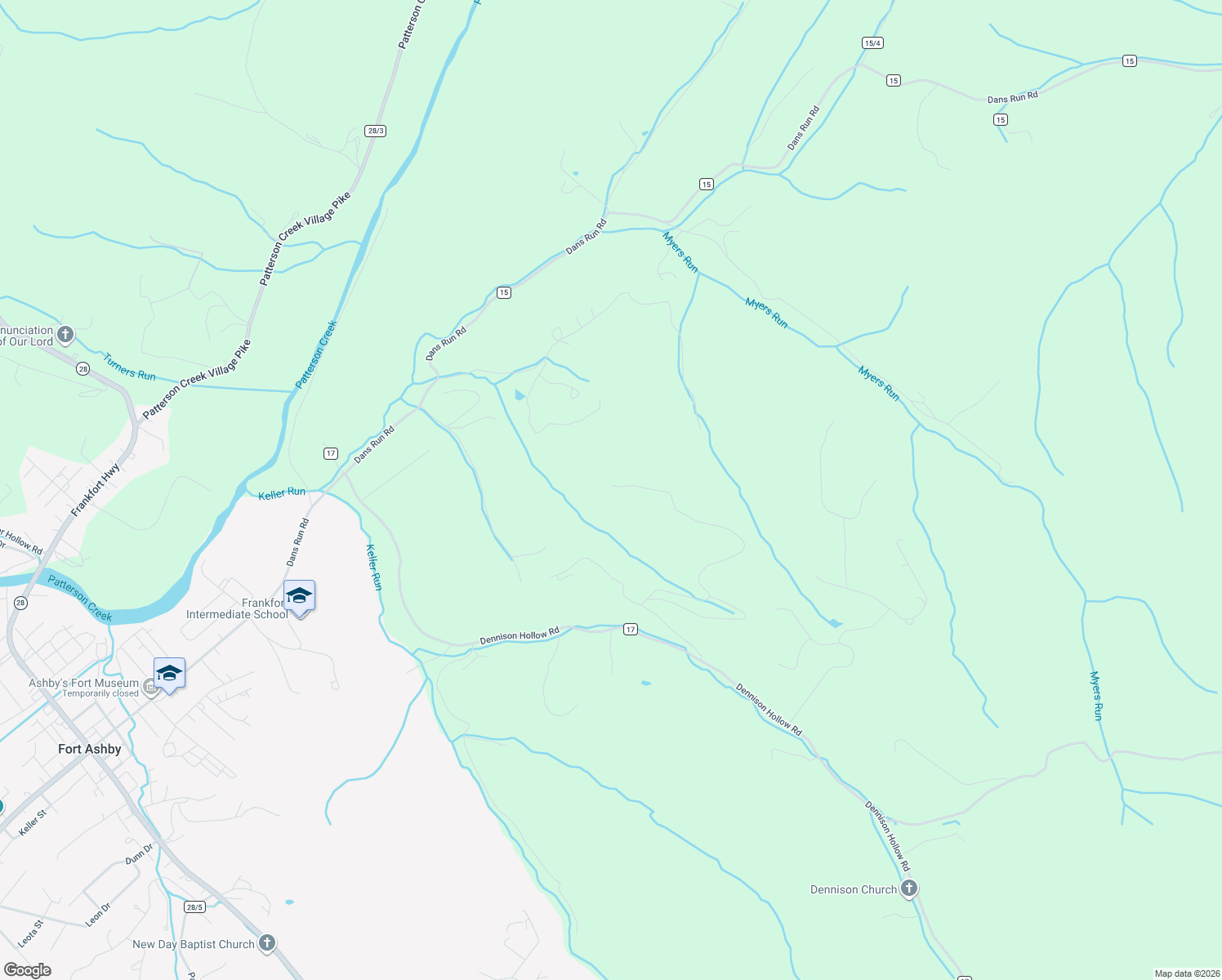 map of restaurants, bars, coffee shops, grocery stores, and more near 879 Olde Oak View Drive in Springfield
