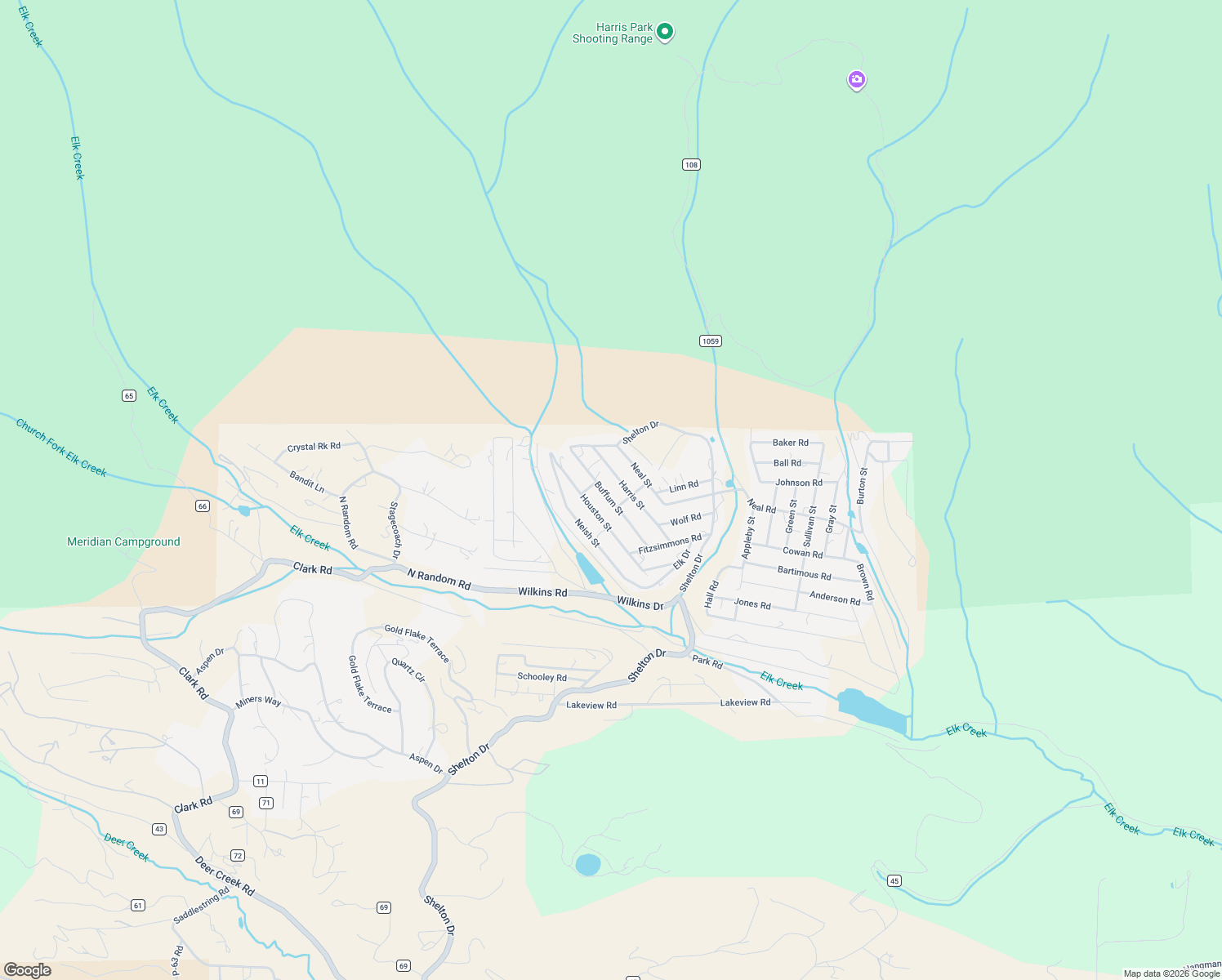 map of restaurants, bars, coffee shops, grocery stores, and more near 274 Buffum Street in Bailey