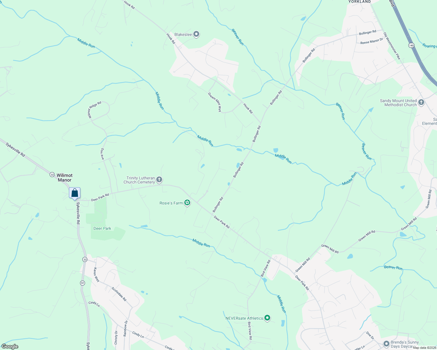 map of restaurants, bars, coffee shops, grocery stores, and more near 1119 Jeffras Court in Westminster