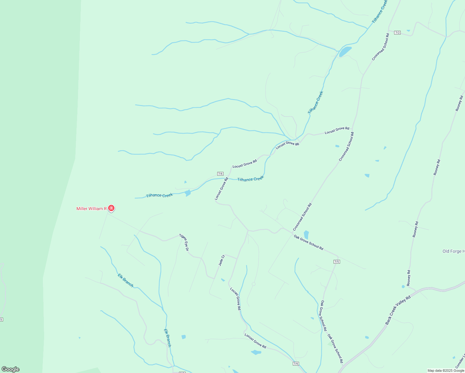 map of restaurants, bars, coffee shops, grocery stores, and more near 2104 Locust Grove Rd in Hedgesville