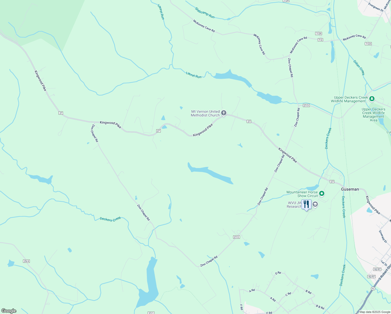 map of restaurants, bars, coffee shops, grocery stores, and more near in Reedsville