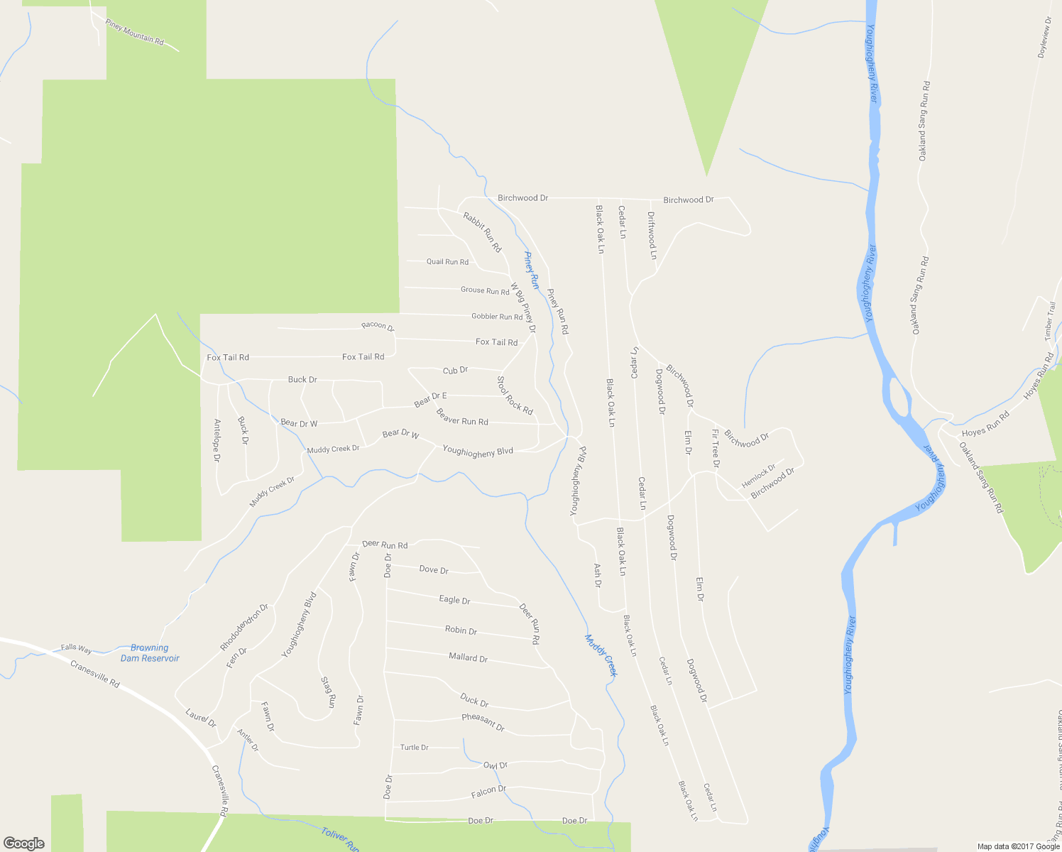 map of restaurants, bars, coffee shops, grocery stores, and more near 55 Stool Rock Rd in Oakland