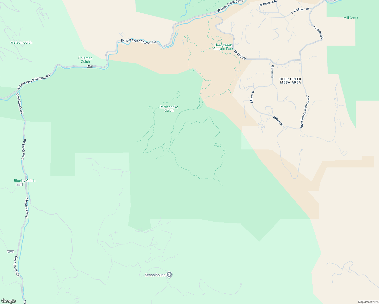 map of restaurants, bars, coffee shops, grocery stores, and more near Plymouth Creek Trail in Littleton