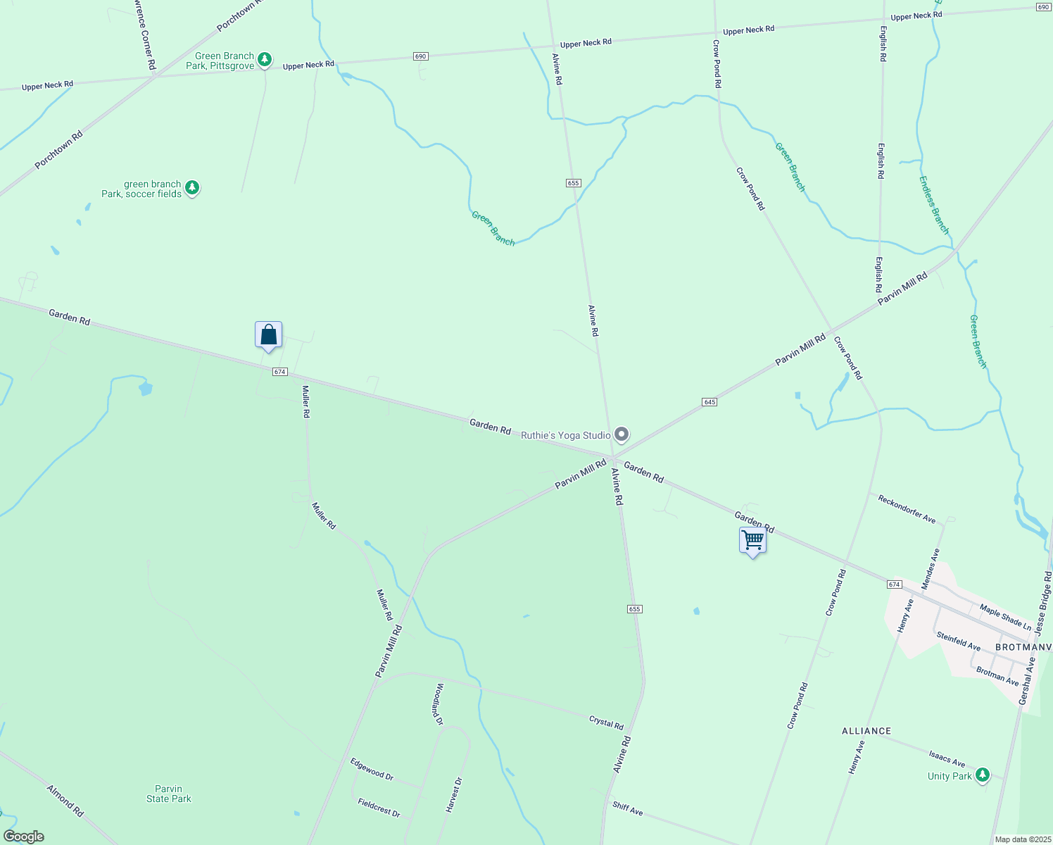 592 Garden Road, Pittsgrove Township NJ Walk Score