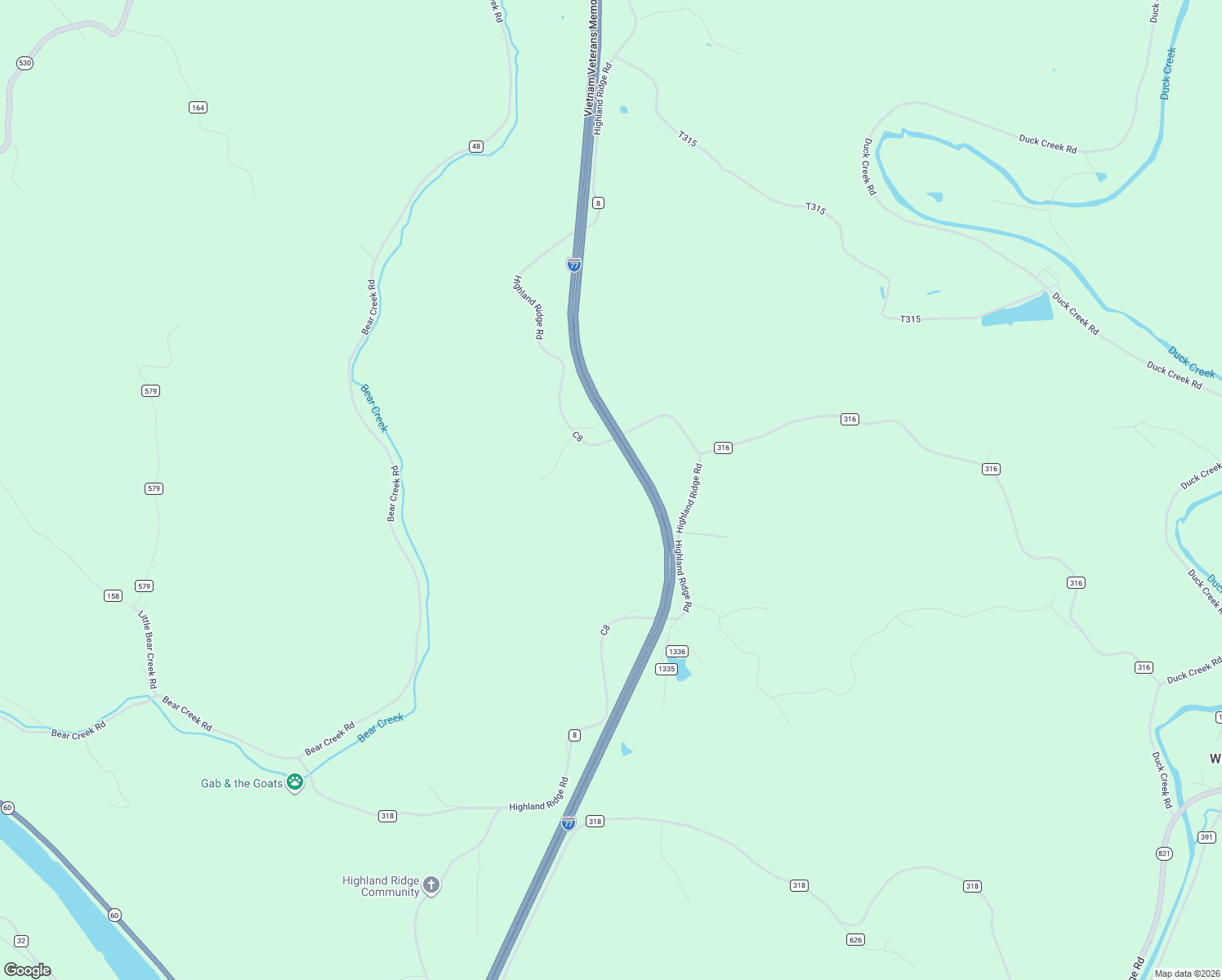 map of restaurants, bars, coffee shops, grocery stores, and more near Vietnam Veterans Memorial Highway in Lowell