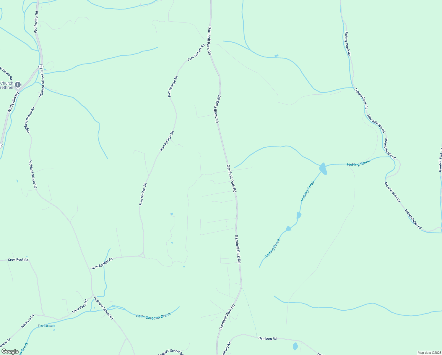 map of restaurants, bars, coffee shops, grocery stores, and more near 10854 Gambrill Park Road in Frederick