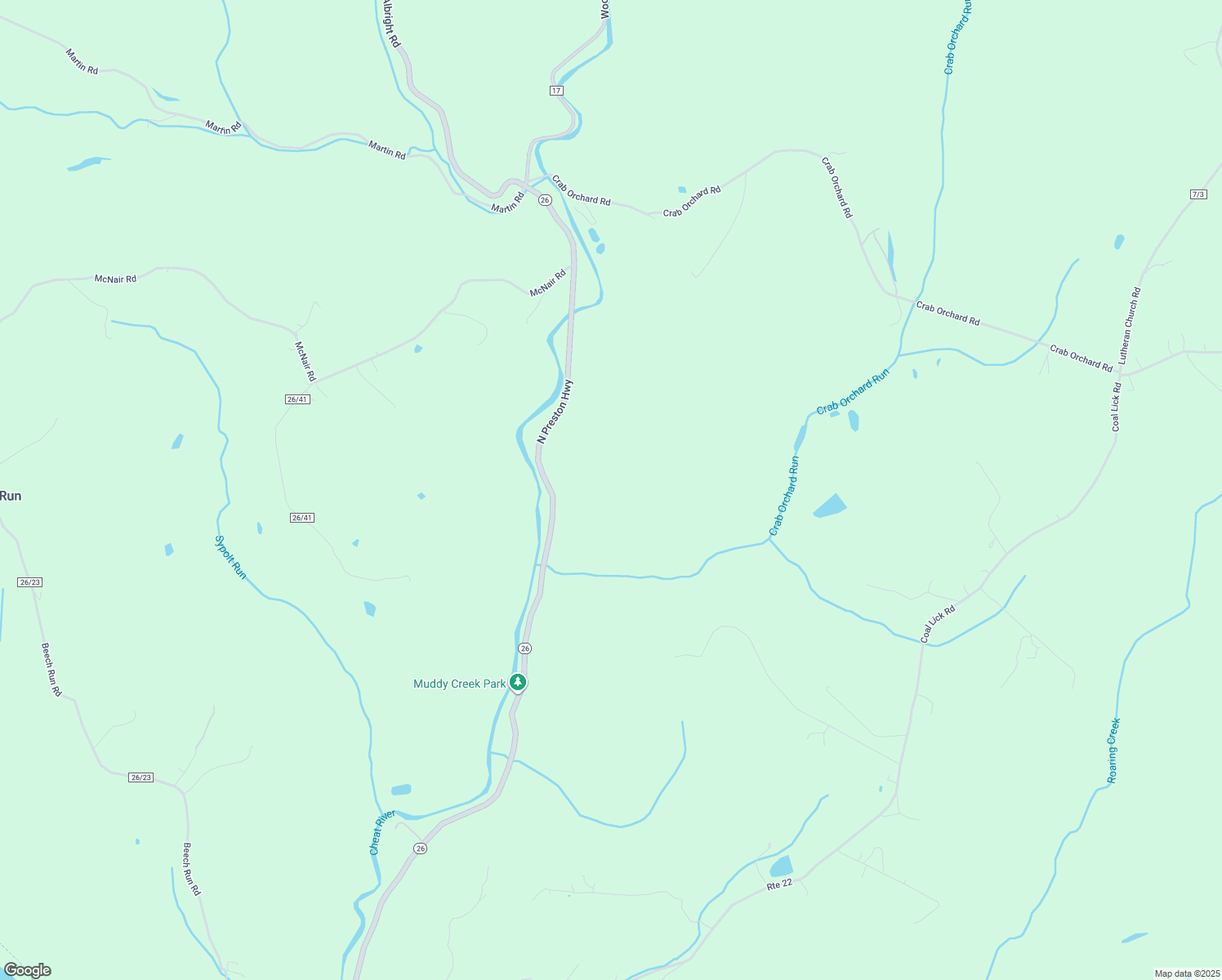 map of restaurants, bars, coffee shops, grocery stores, and more near in Albright