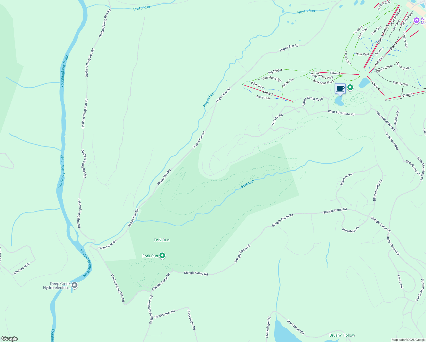 map of restaurants, bars, coffee shops, grocery stores, and more near 1093 North Camp Road in McHenry