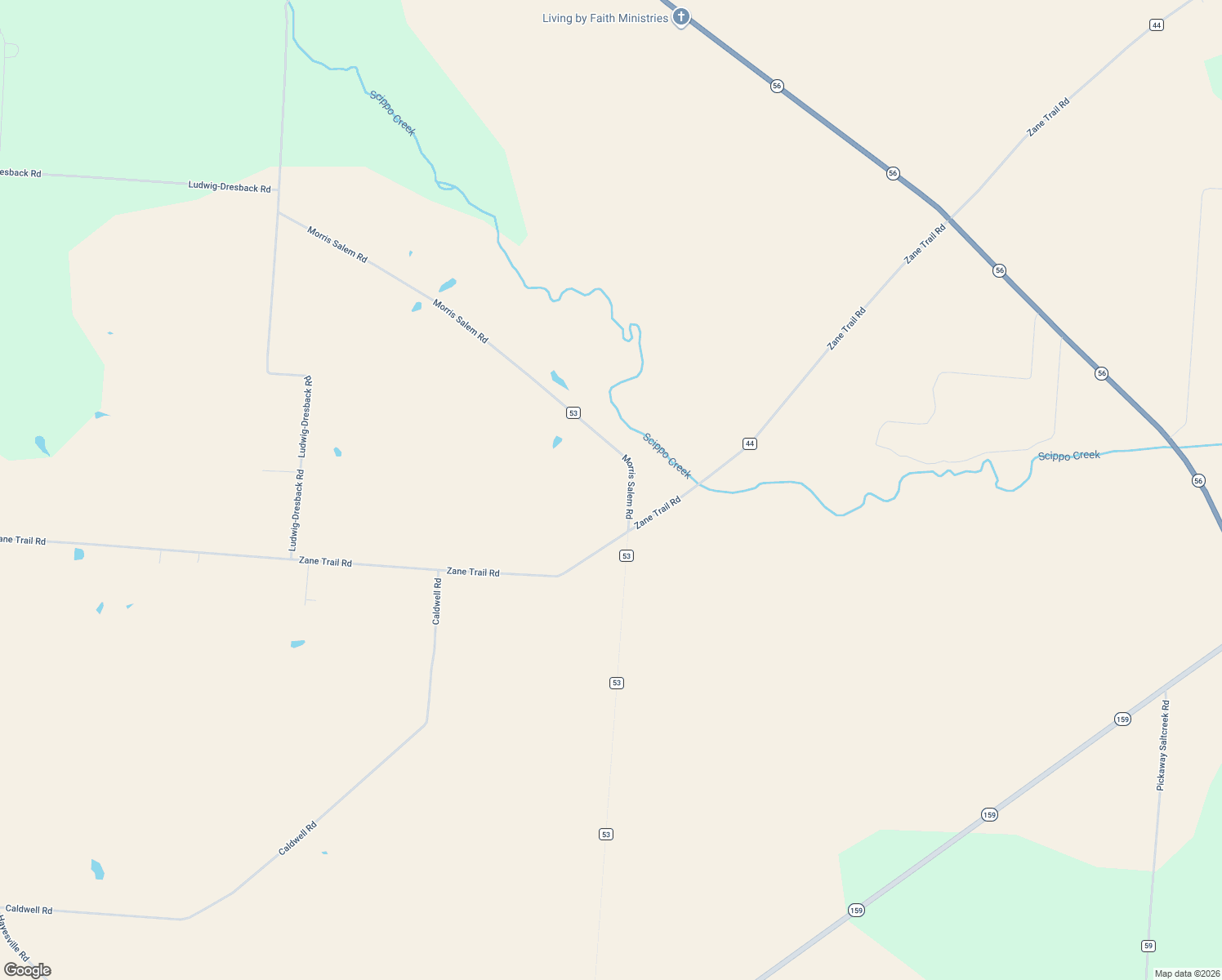 map of restaurants, bars, coffee shops, grocery stores, and more near 26851 Morris Salem Road in Circleville