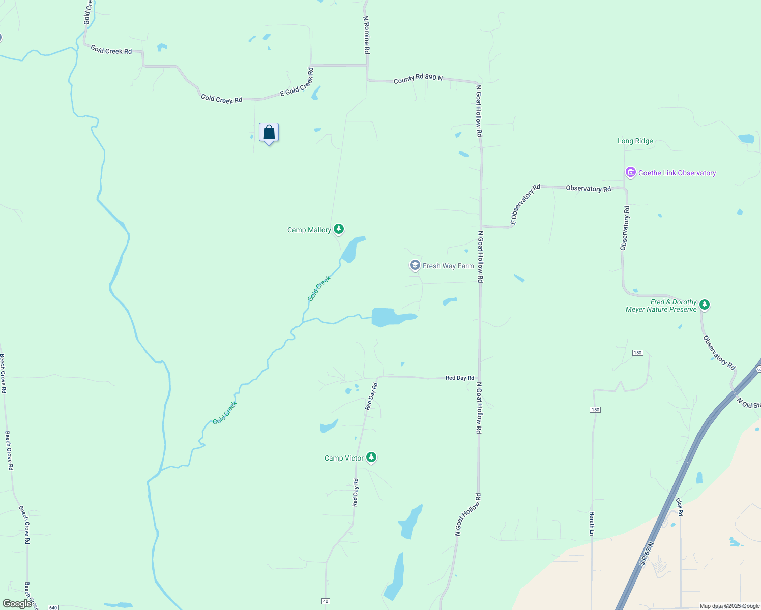 map of restaurants, bars, coffee shops, grocery stores, and more near 625 Country Lane in Martinsville