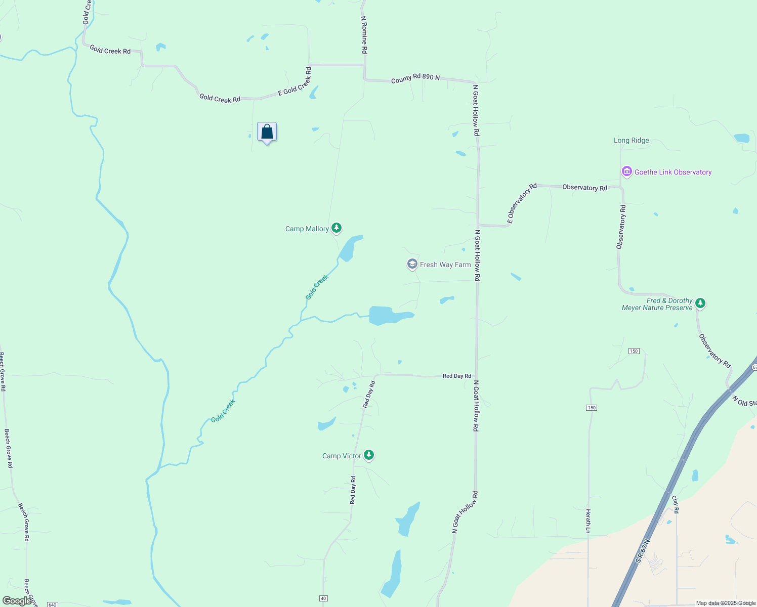 map of restaurants, bars, coffee shops, grocery stores, and more near 625 Country Lane in Martinsville