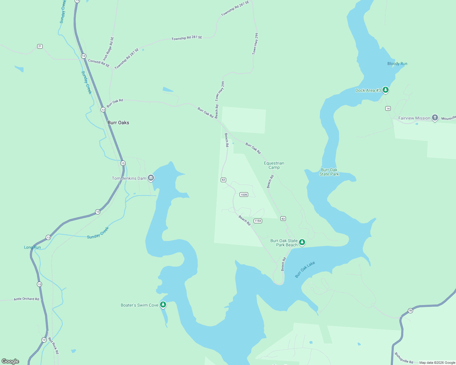 map of restaurants, bars, coffee shops, grocery stores, and more near 4520 Beach Road in Glouster