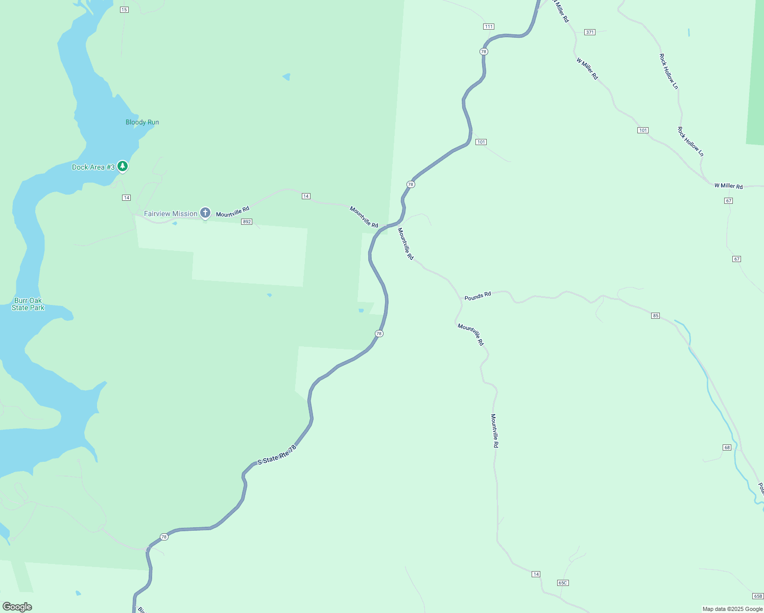 map of restaurants, bars, coffee shops, grocery stores, and more near 4325 Ohio 78 in Glouster