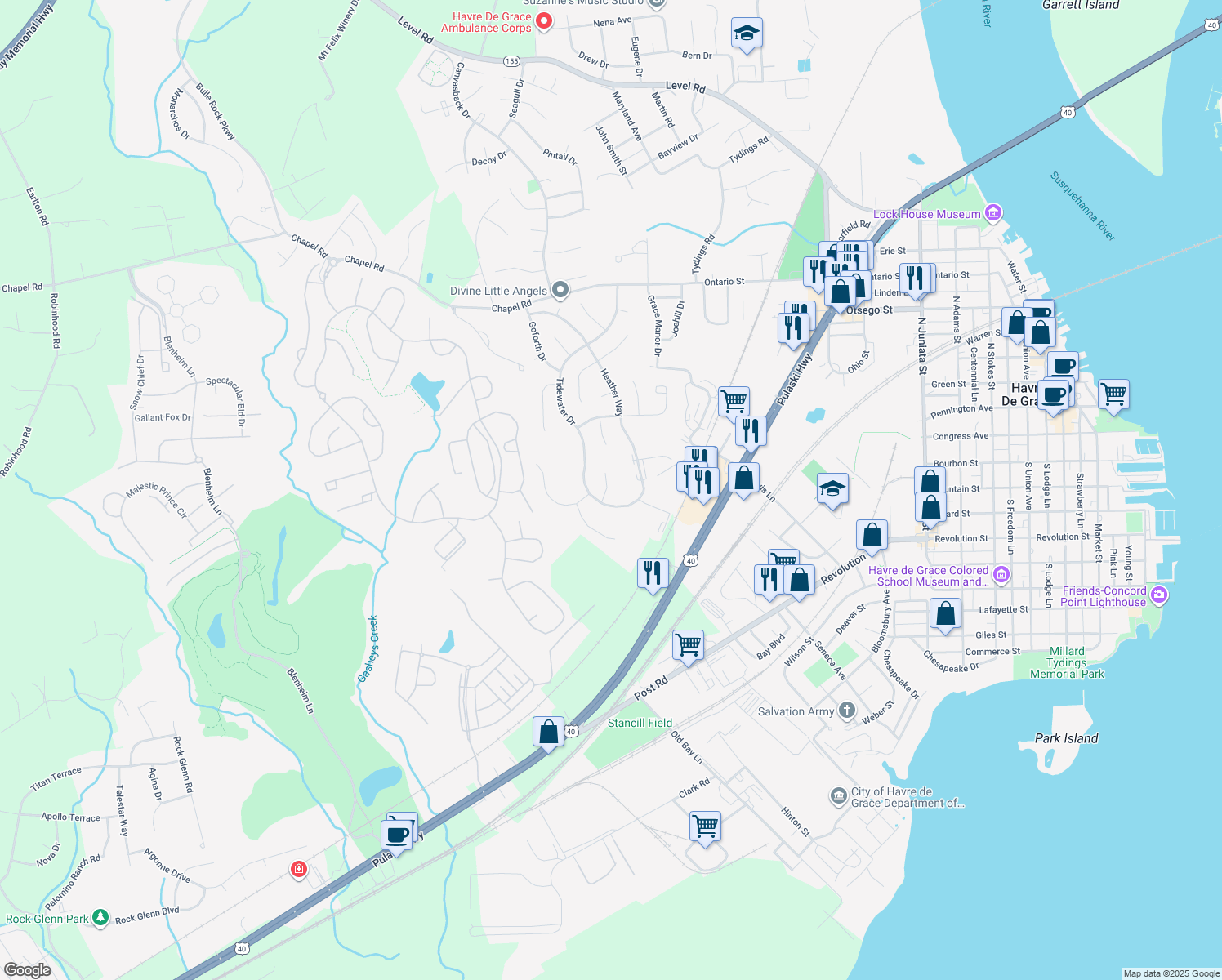 403 Tidewater Drive, Havre de Grace MD Walk Score