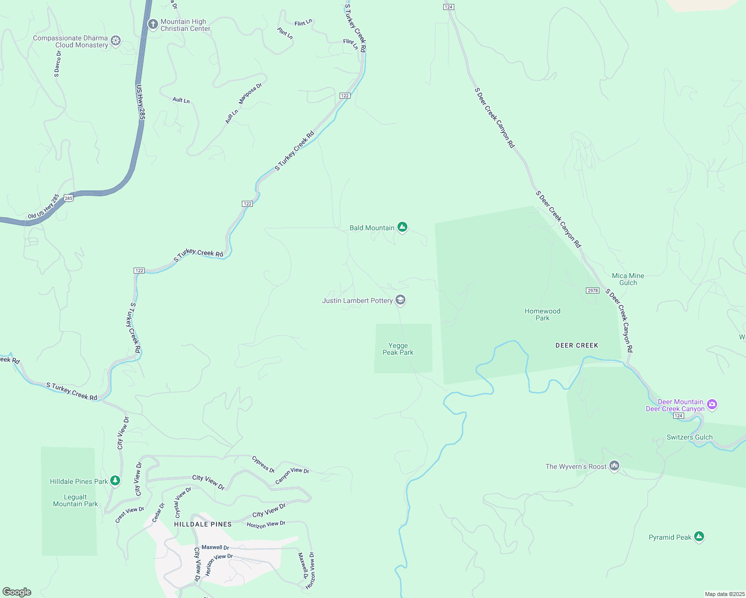 map of restaurants, bars, coffee shops, grocery stores, and more near 9333 Jennings Road in Morrison