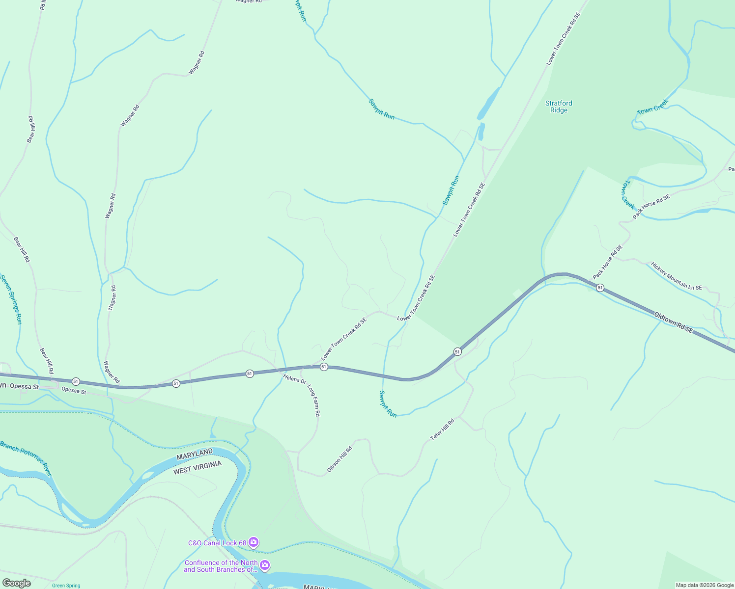 map of restaurants, bars, coffee shops, grocery stores, and more near 21811 Borrowed Time Lane in Oldtown
