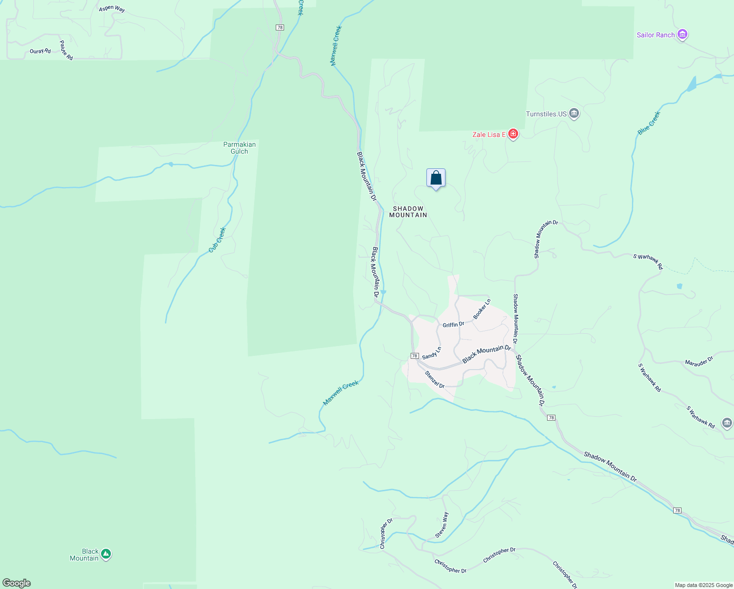 map of restaurants, bars, coffee shops, grocery stores, and more near 32638 Lila Drive in Conifer