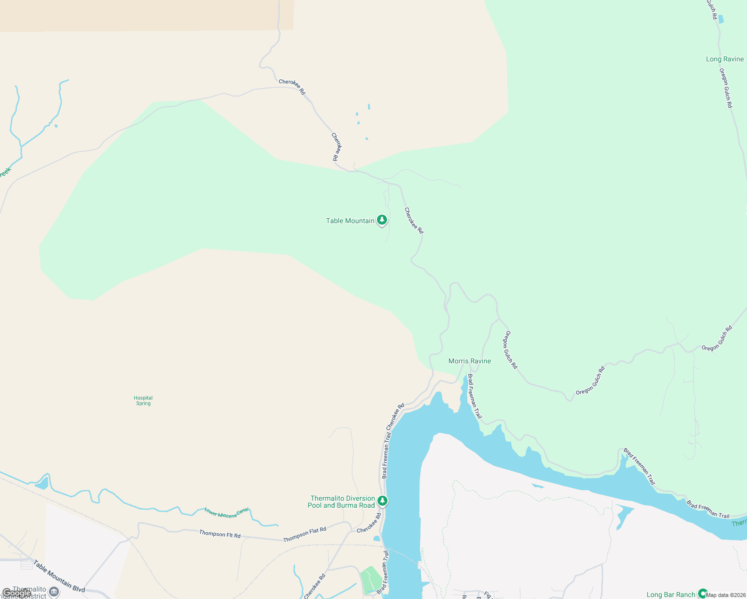 map of restaurants, bars, coffee shops, grocery stores, and more near in Oroville East