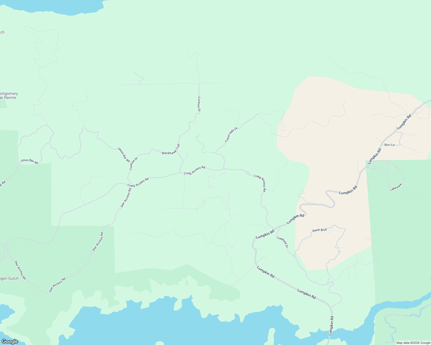 map of restaurants, bars, coffee shops, grocery stores, and more near 351 Craig Access Road in Oroville