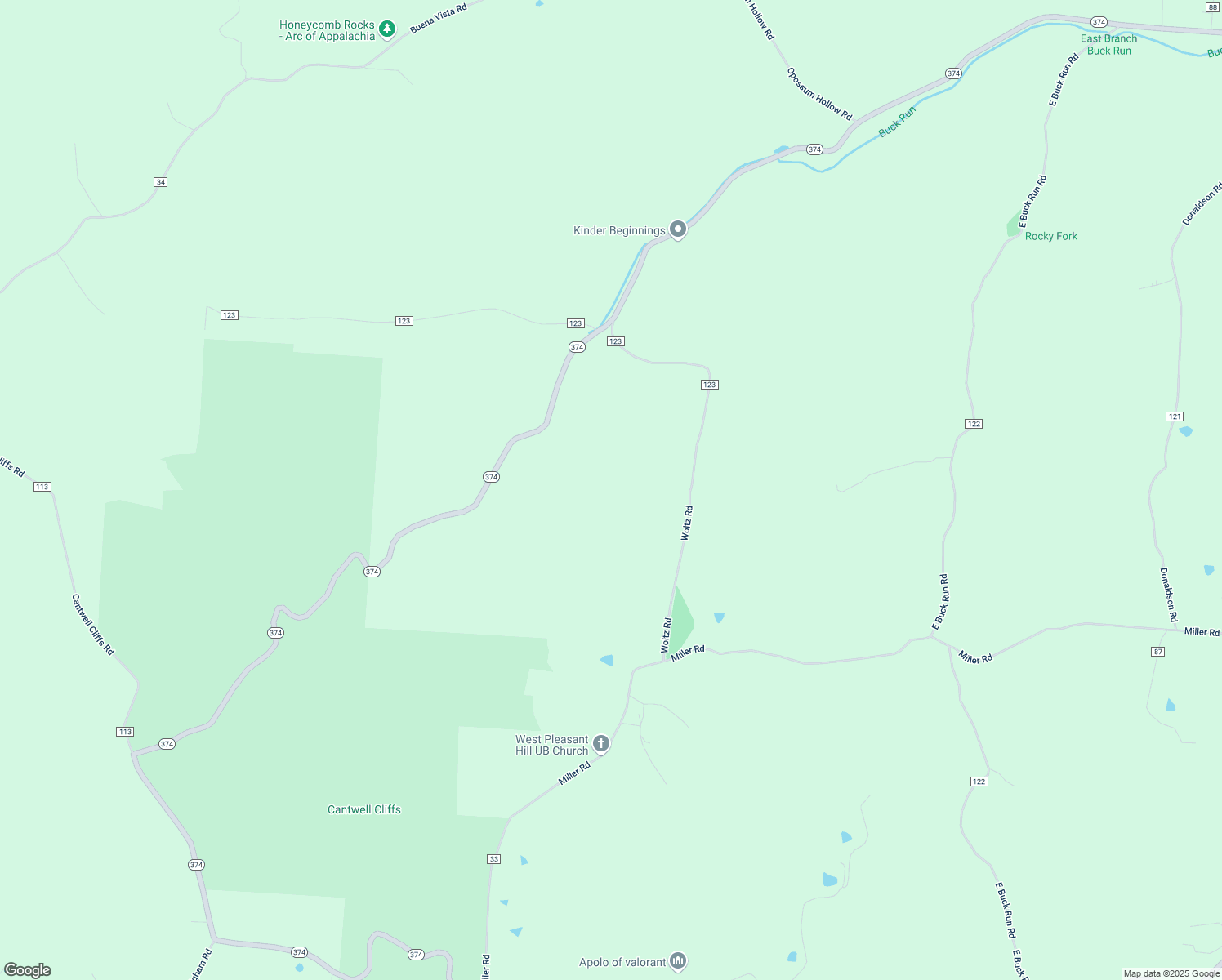 map of restaurants, bars, coffee shops, grocery stores, and more near in Rockbridge