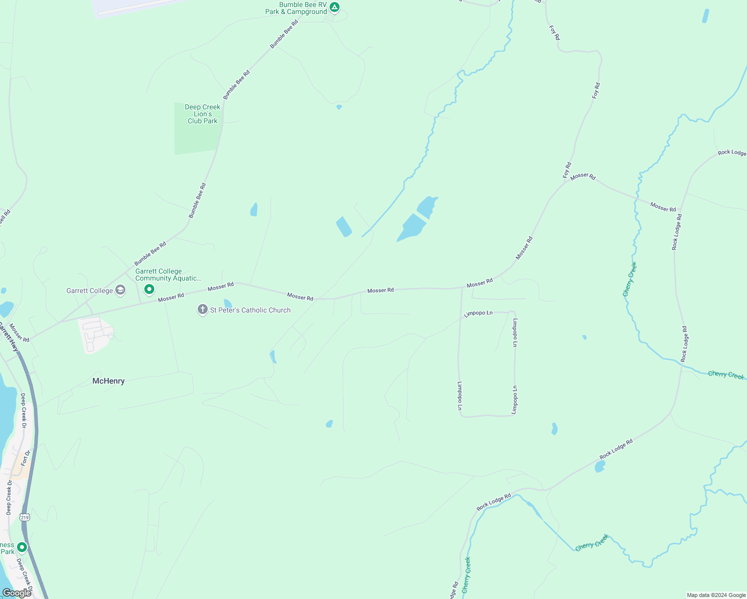 map of restaurants, bars, coffee shops, grocery stores, and more near 23 Deer Pass Lane in McHenry