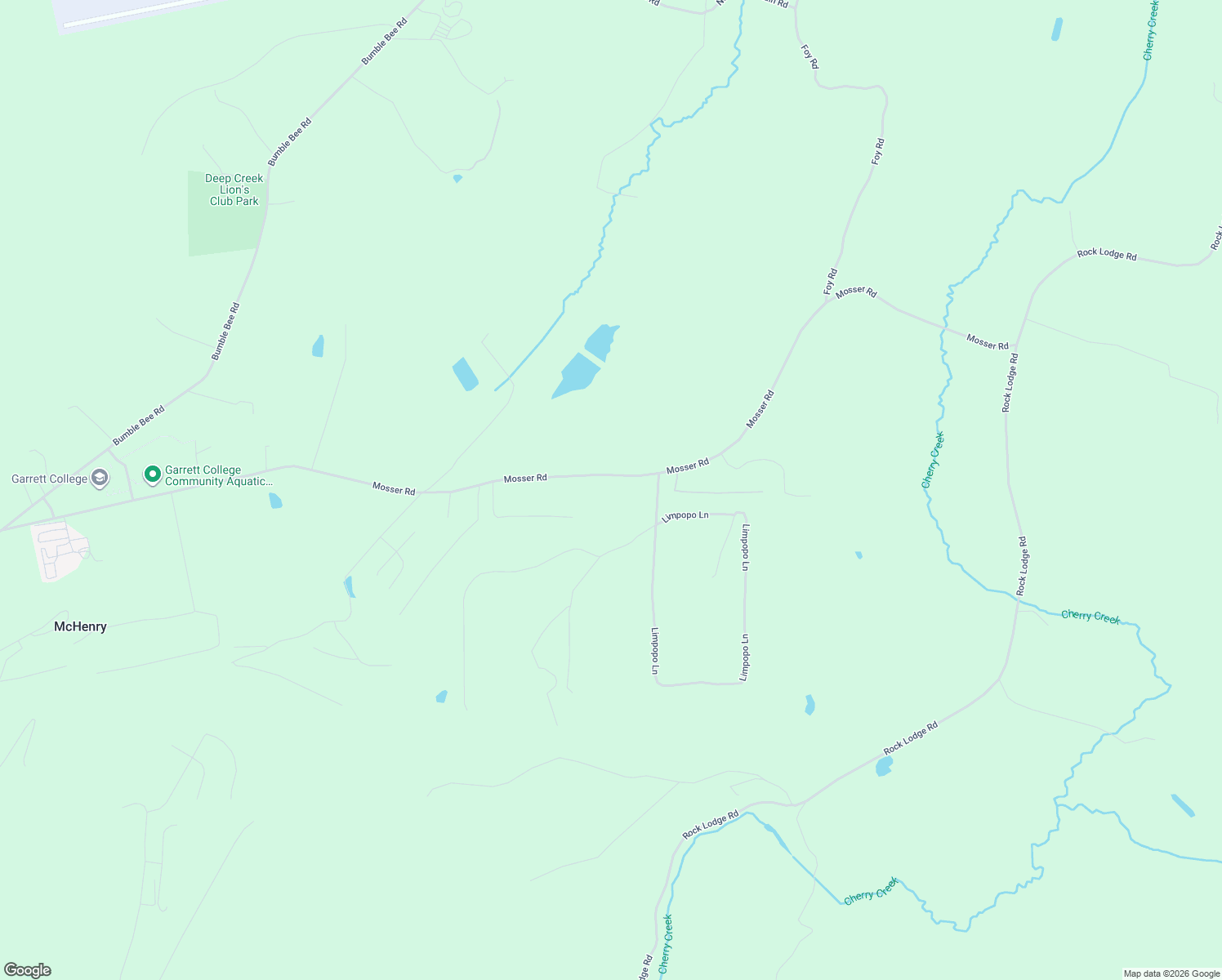 map of restaurants, bars, coffee shops, grocery stores, and more near 2184 Mosser Road in McHenry