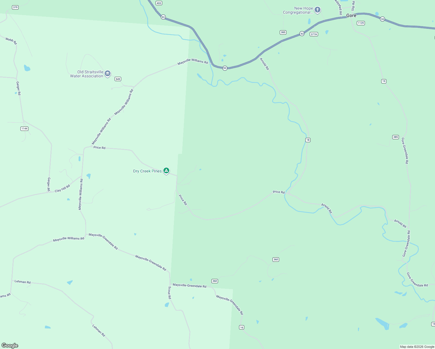 map of restaurants, bars, coffee shops, grocery stores, and more near 37462 Price Road in Logan