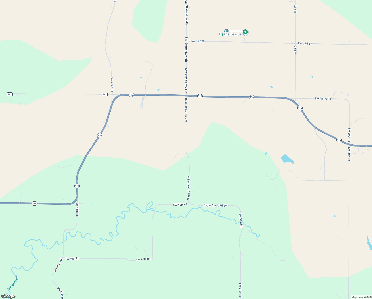 map of restaurants, bars, coffee shops, grocery stores, and more near Southwest 36 Road in De Kalb