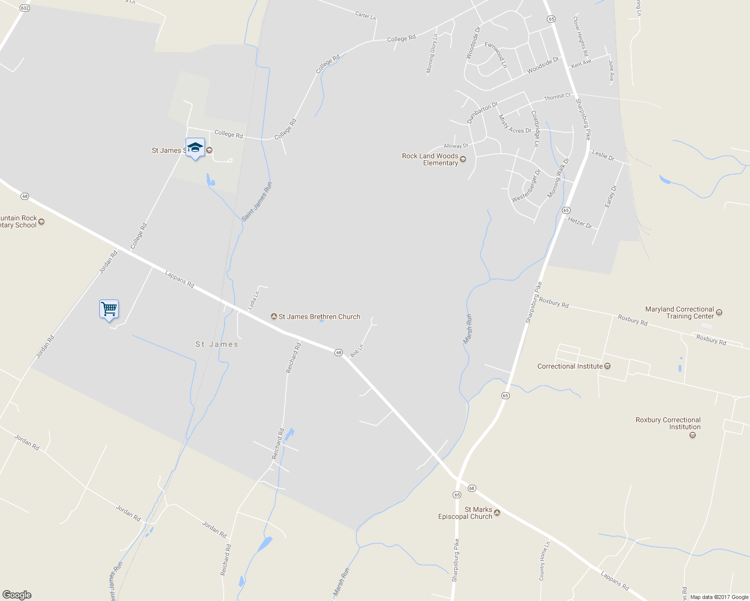 map of restaurants, bars, coffee shops, grocery stores, and more near 9018 Bob Lane in Fairplay
