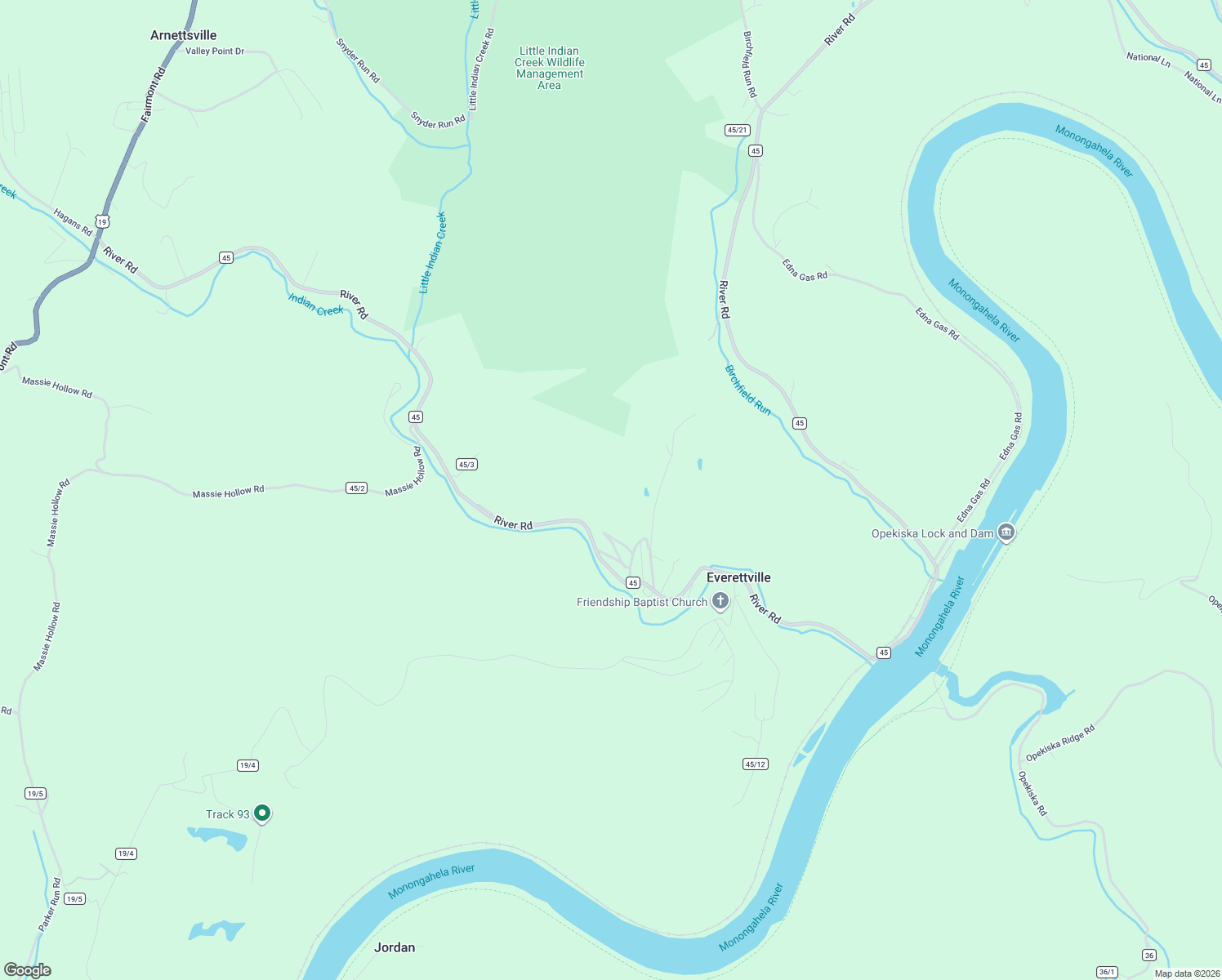 map of restaurants, bars, coffee shops, grocery stores, and more near 62 Davis Hill Road in Morgantown