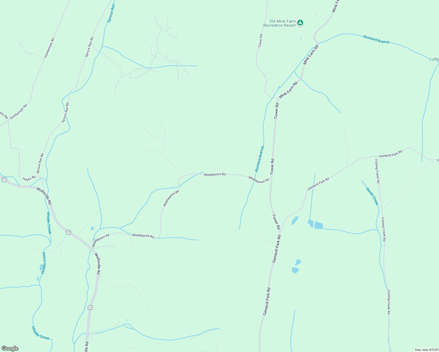 map of restaurants, bars, coffee shops, grocery stores, and more near 4701 Middlepoint Road in Myersville