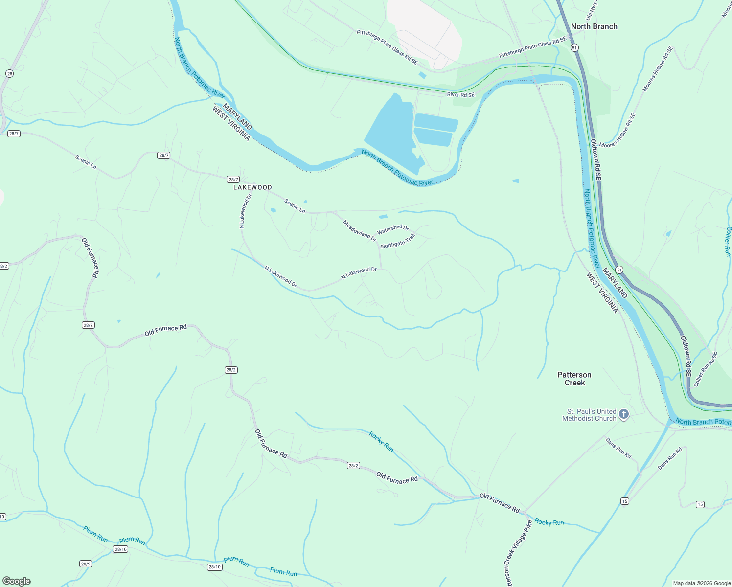 map of restaurants, bars, coffee shops, grocery stores, and more near 21 Catamaran Court in Ridgeley