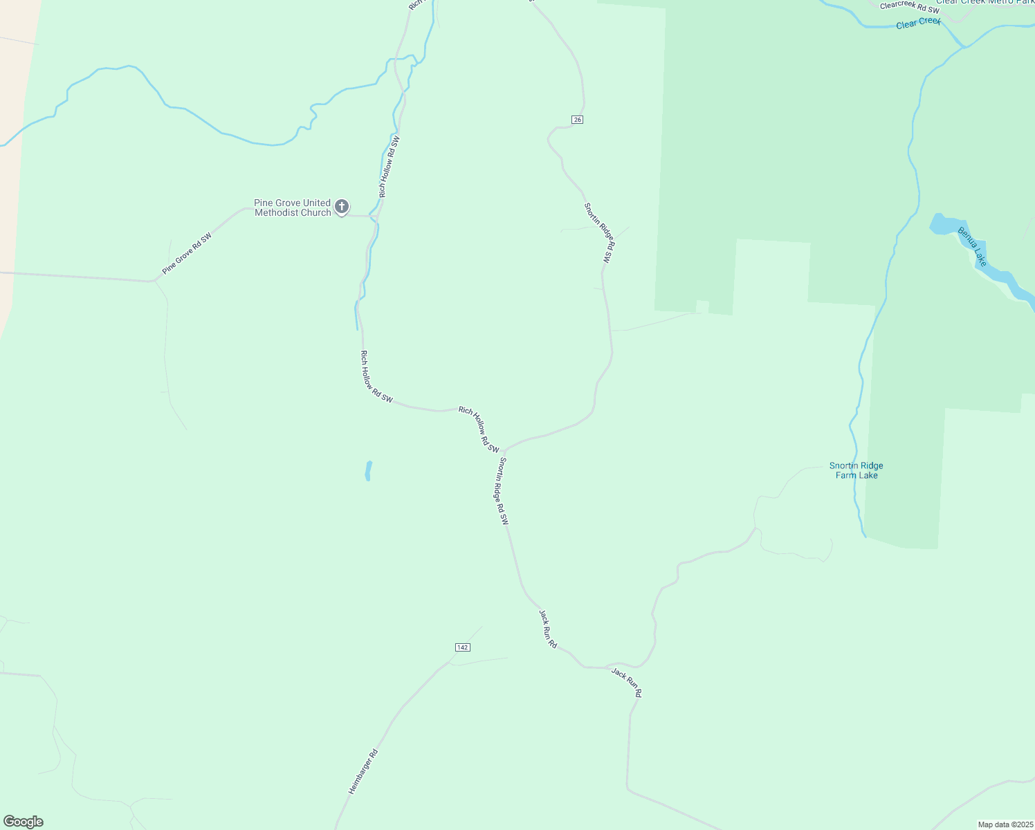 map of restaurants, bars, coffee shops, grocery stores, and more near 10435 Snortin Ridge Road Southwest in Lancaster