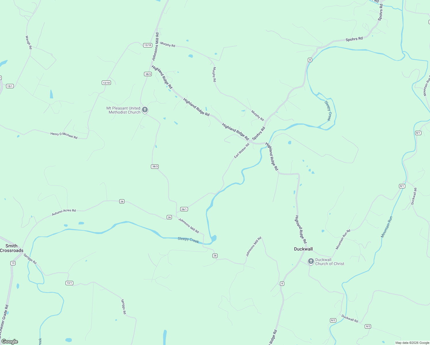 map of restaurants, bars, coffee shops, grocery stores, and more near 346 Earl Weber Road in Berkeley Springs
