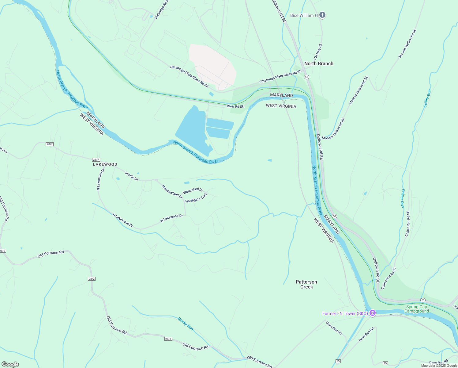 map of restaurants, bars, coffee shops, grocery stores, and more near 261 Northgate Trail in Ridgeley