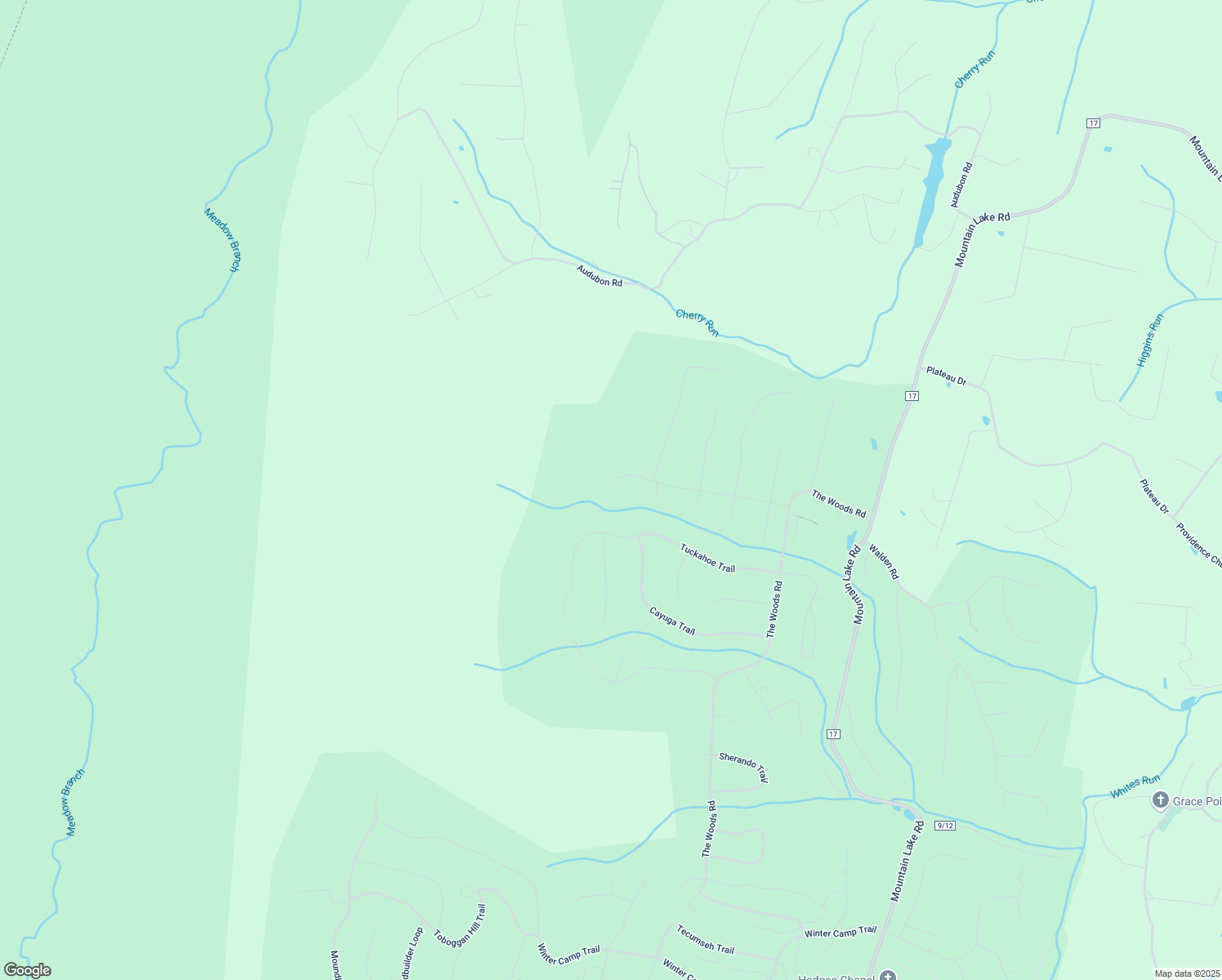 map of restaurants, bars, coffee shops, grocery stores, and more near 499 Bald Eagle Trail in Hedgesville