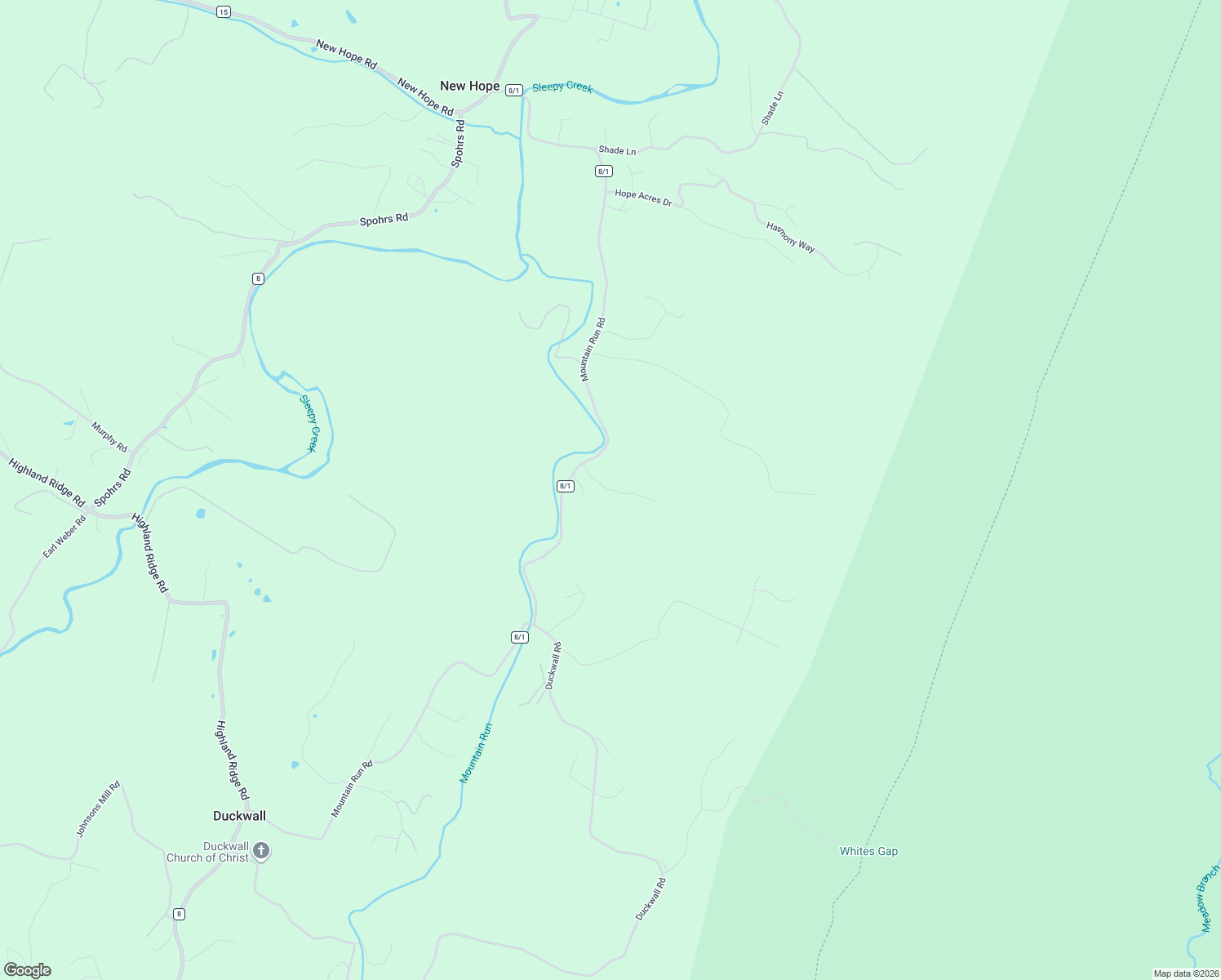 map of restaurants, bars, coffee shops, grocery stores, and more near Bonnie Brae Lane in Morgan County